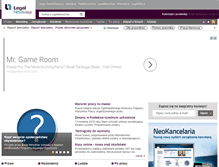 Tablet Screenshot of legalnews24.pl